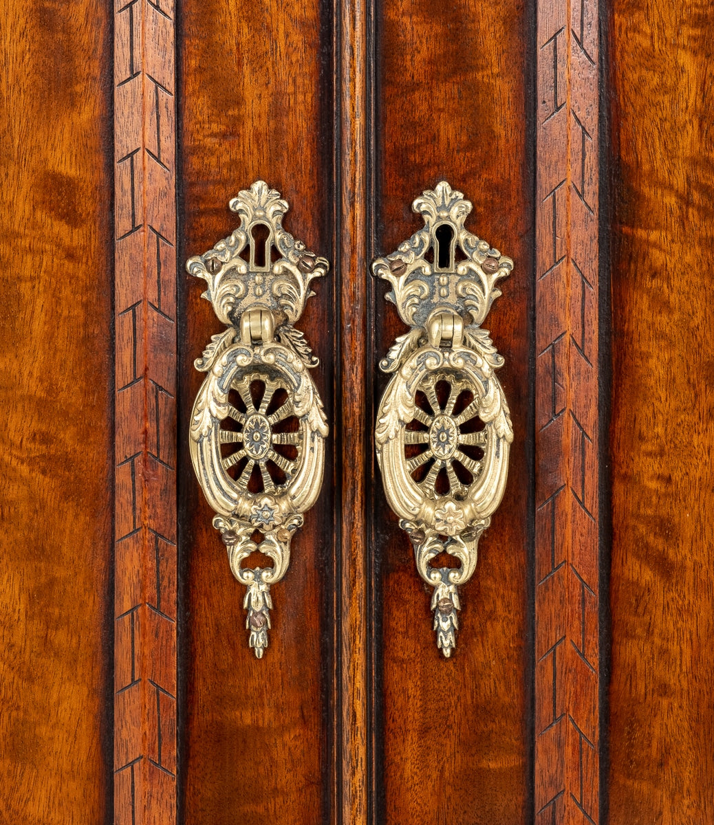 Wonderful Quality 2 Door Mahogany Wardrobe