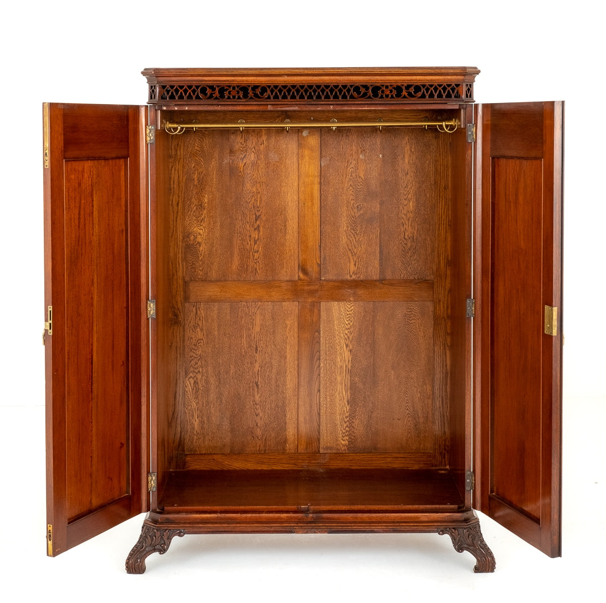 Wonderful Quality 2 Door Mahogany Wardrobe