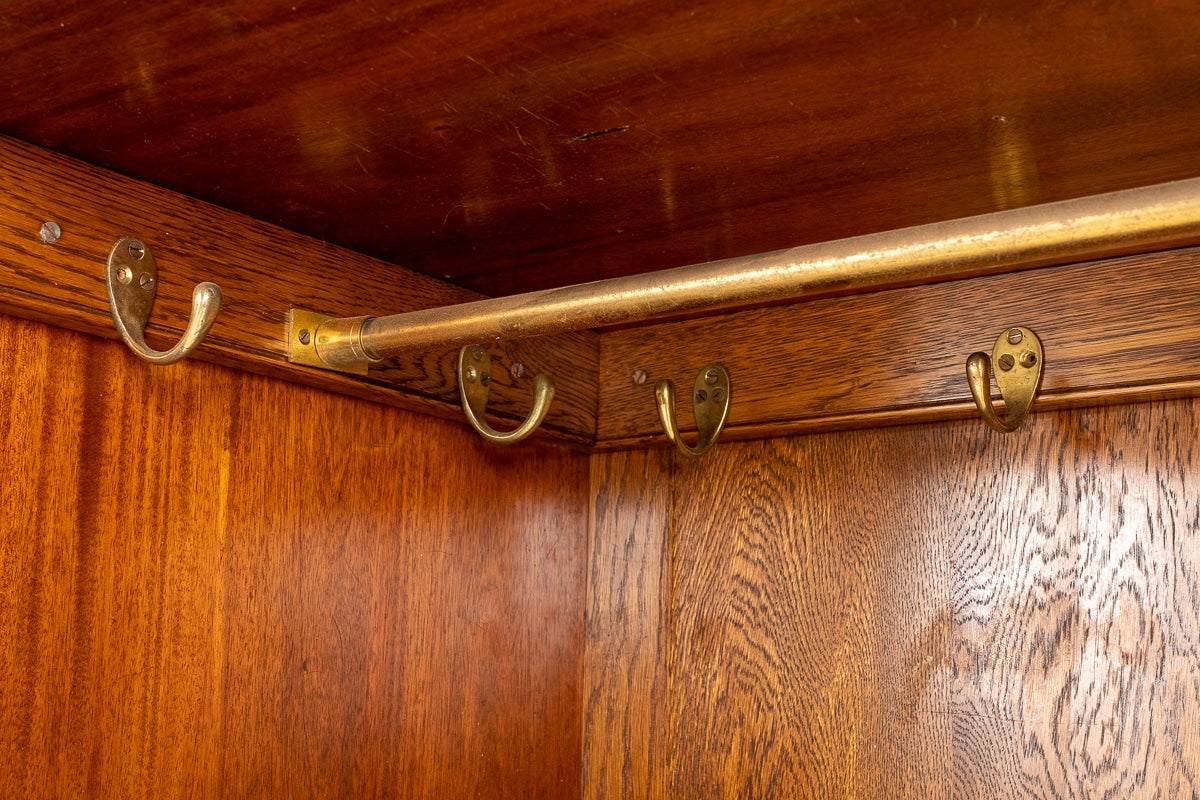 Wonderful Quality 2 Door Mahogany Wardrobe