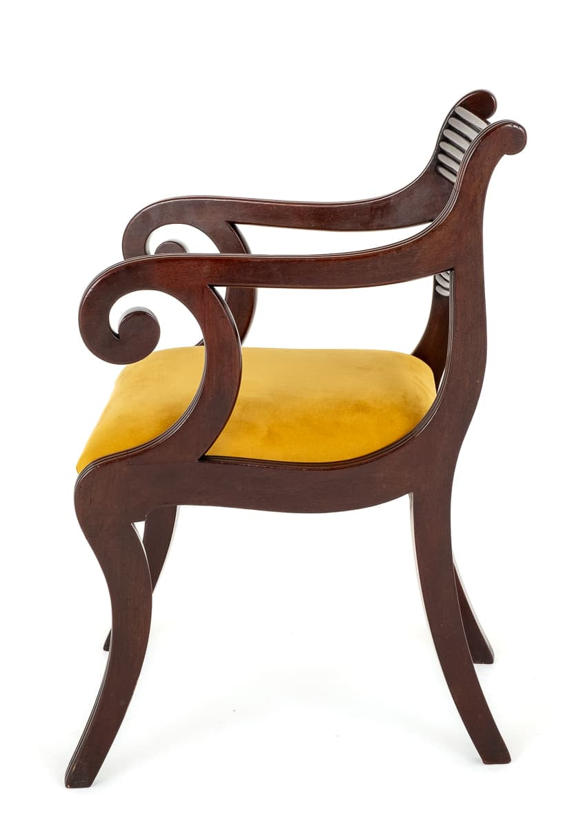 Set of 16 Regency Style Mahogany Dining Chairs