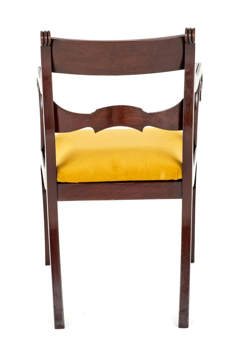 Set of 16 Regency Style Mahogany Dining Chairs