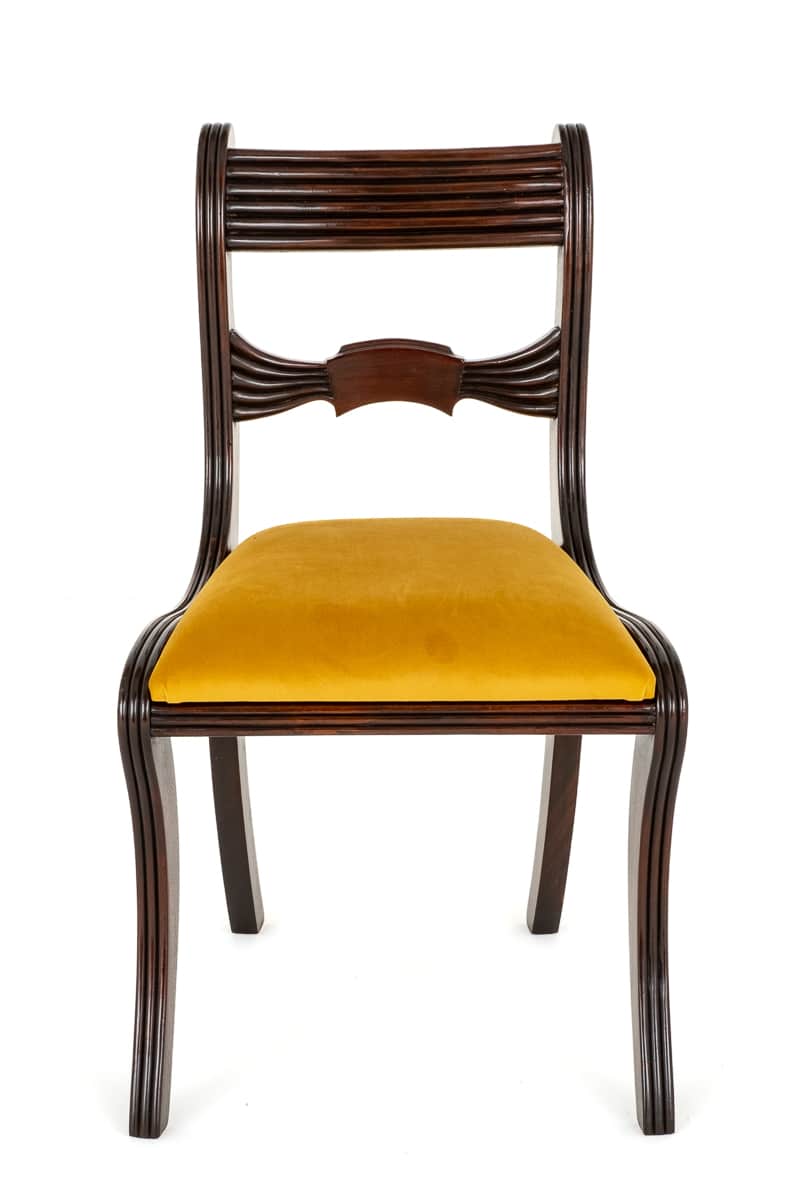 Set of 16 Regency Style Mahogany Dining Chairs