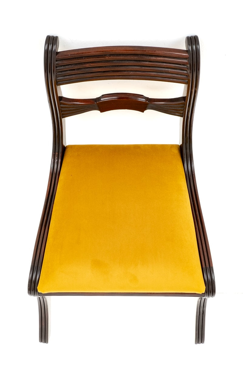 Set of 16 Regency Style Mahogany Dining Chairs