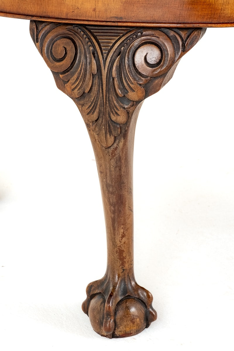 Walnut Queen Anne Style Coffee Table.