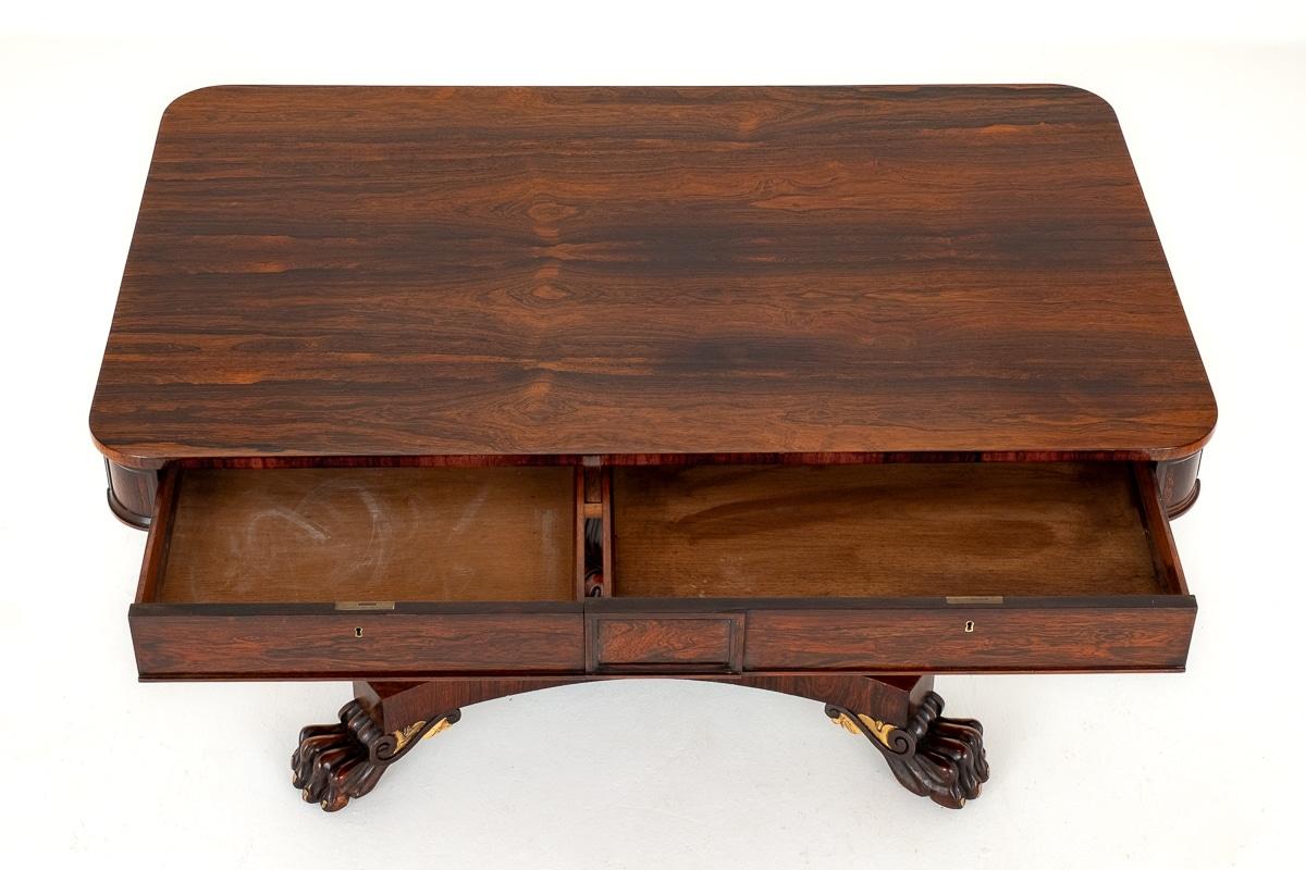 Regency Rosewood Library Table
