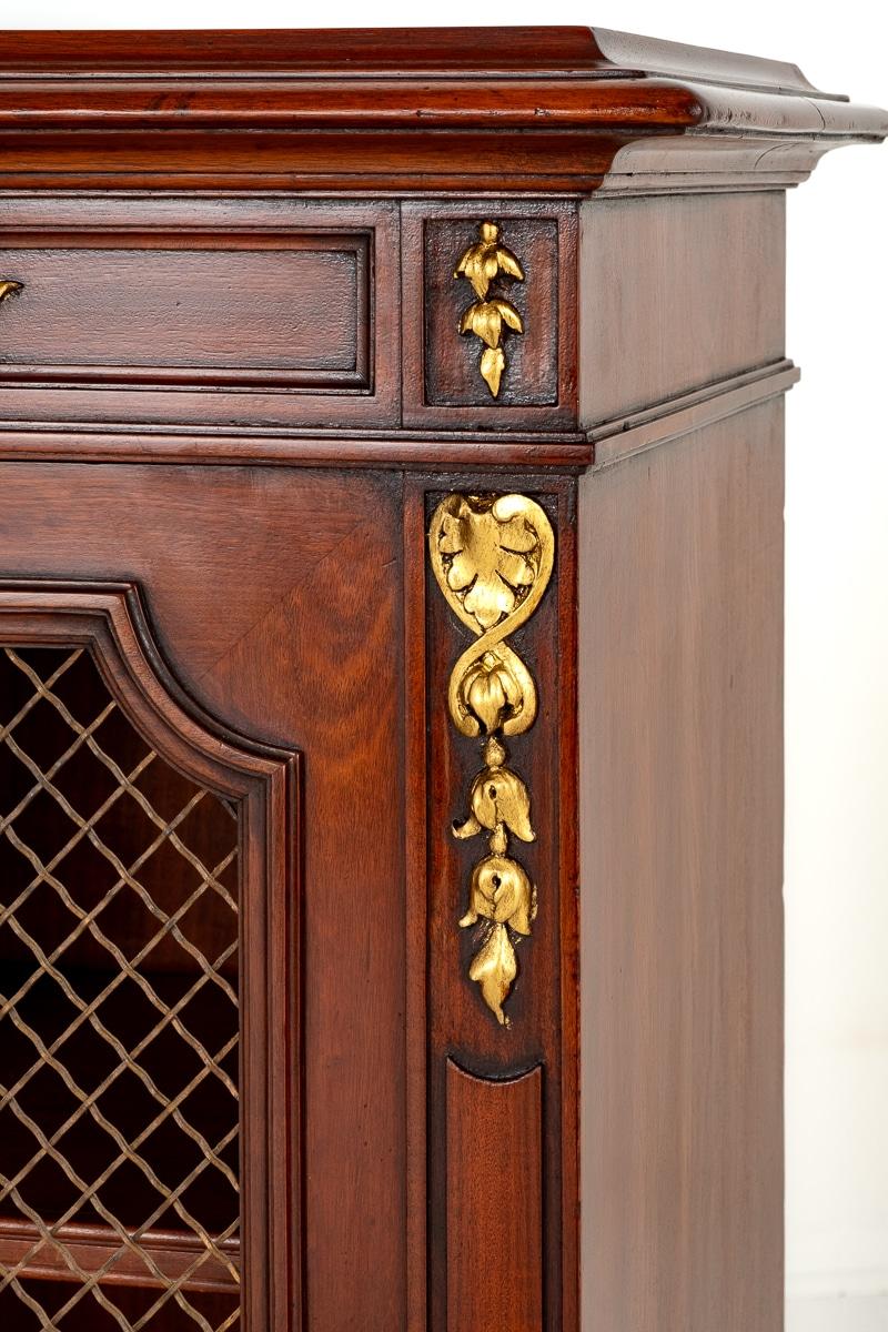 Wonderful Pair of French Walnut Side Cabinets