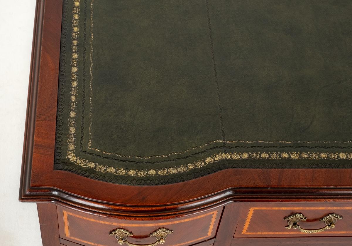 Sheraton Revival Mahogany Writing Desk