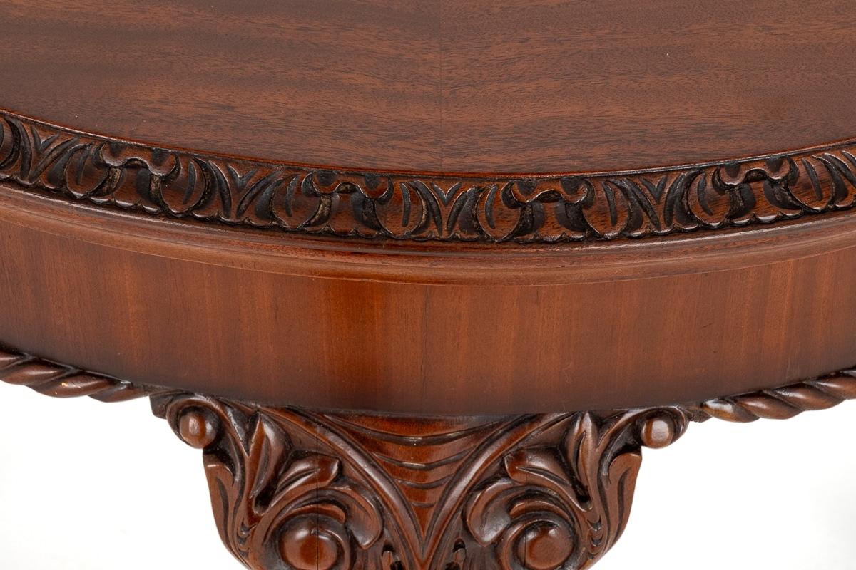 Mahogany Queen Anne Style Games Table