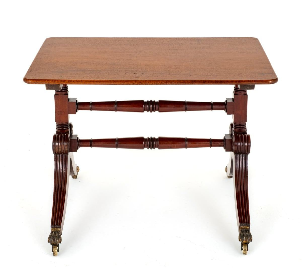 Regency Revival Mahogany Coffee Table Table