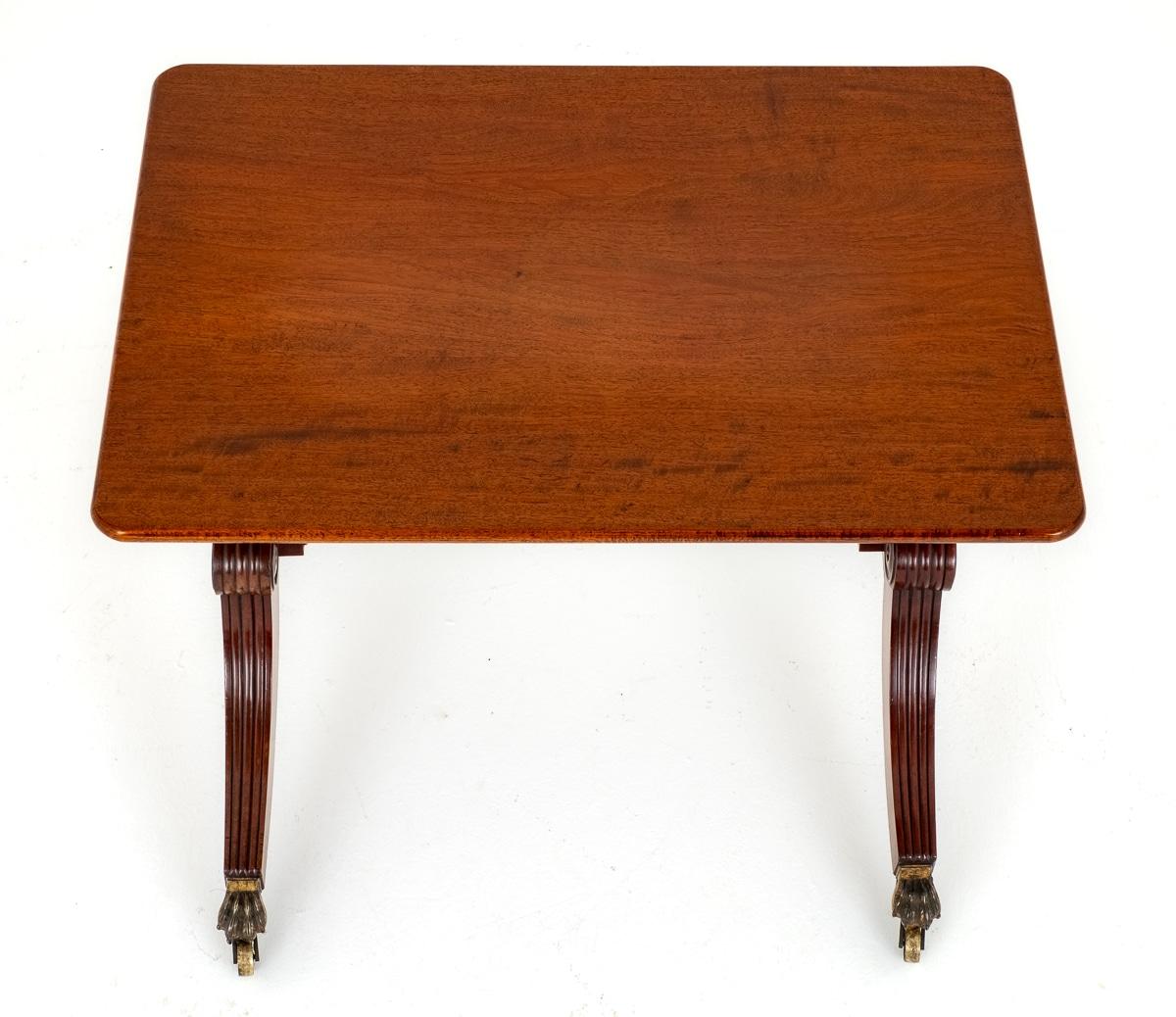 Regency Revival Mahogany Coffee Table Table