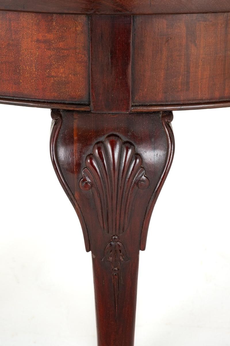 Mahogany Chippendale Style Card Table
