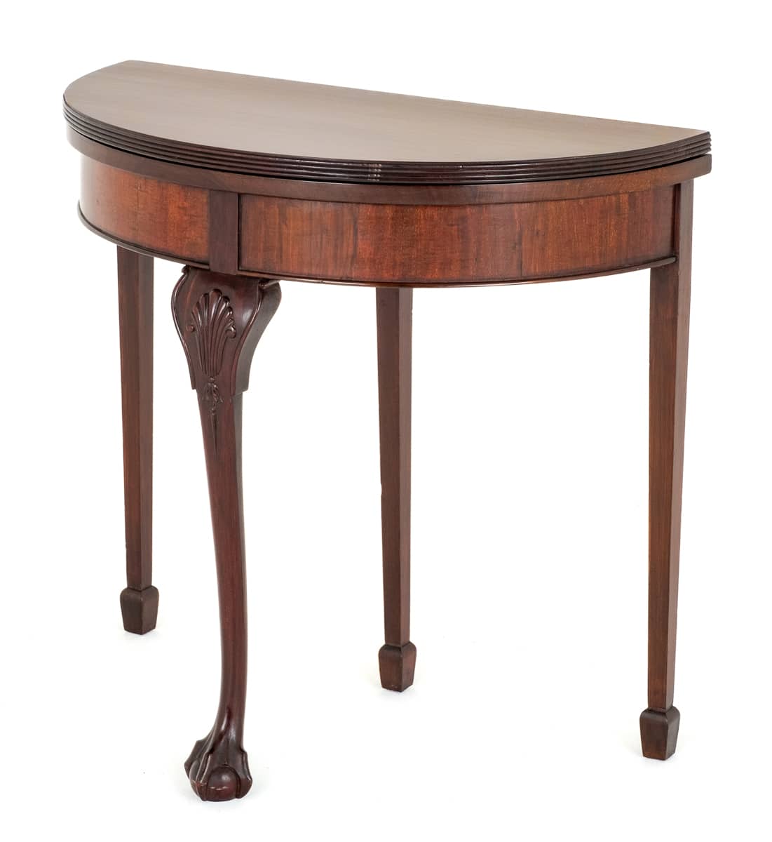 Mahogany Chippendale Style Card Table