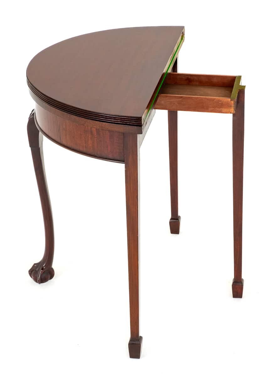 Mahogany Chippendale Style Card Table