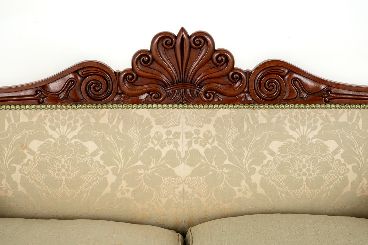 Quality William IV Mahogany Double Ended Settee