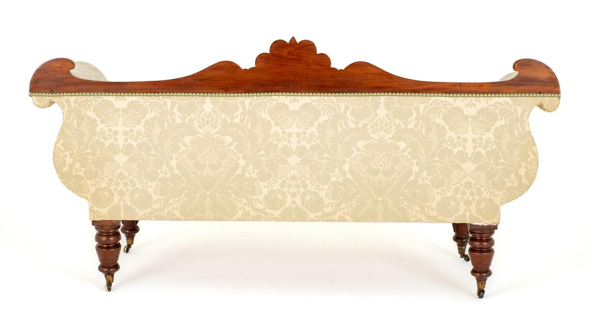 Quality William IV Mahogany Double Ended Settee