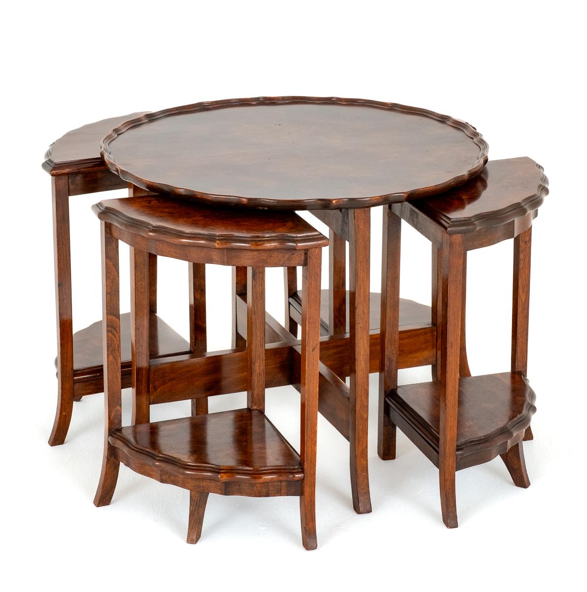 Walnut Nest of Tables