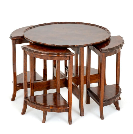 Walnut Nest of Tables