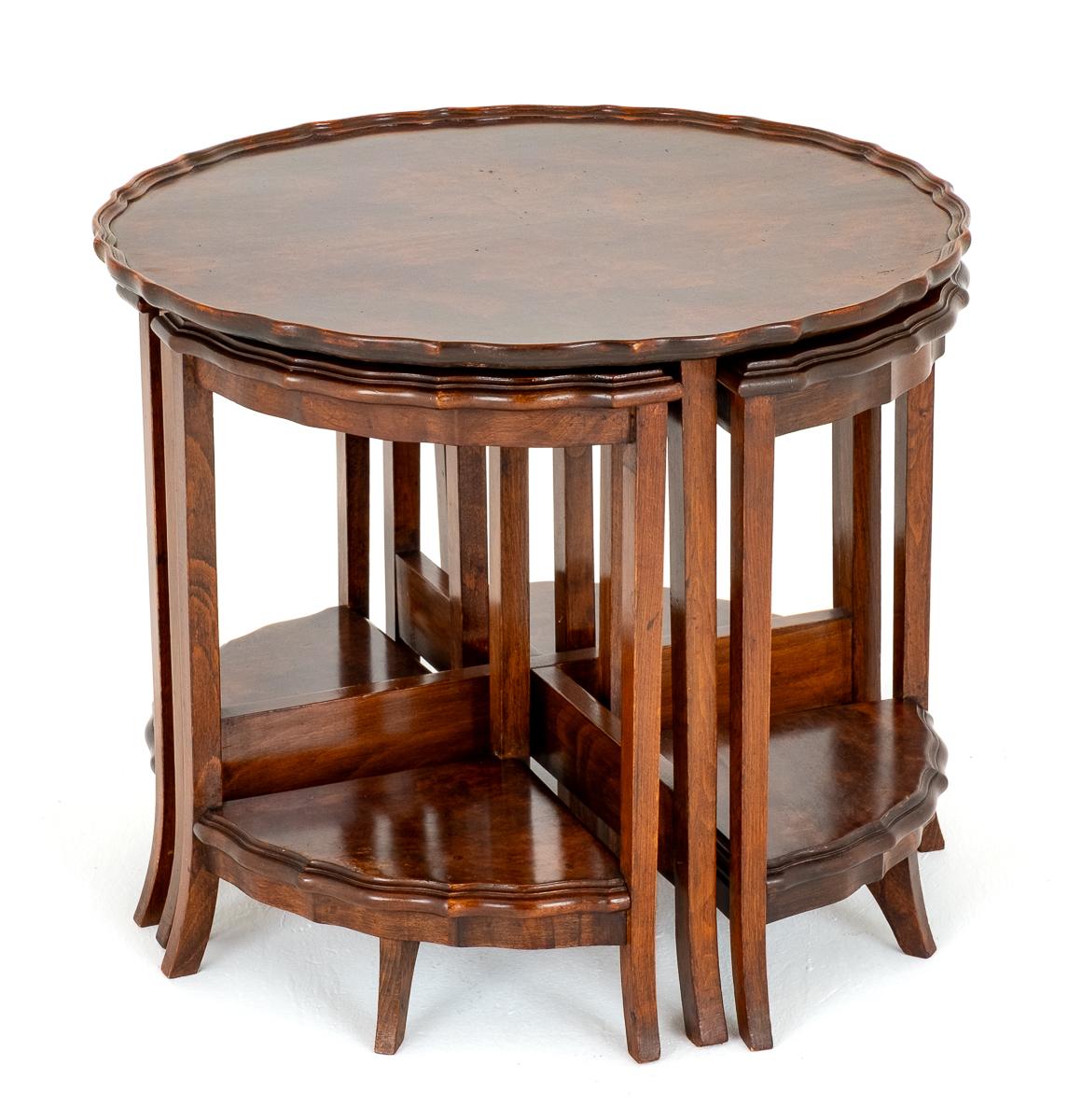 Walnut Nest of Tables