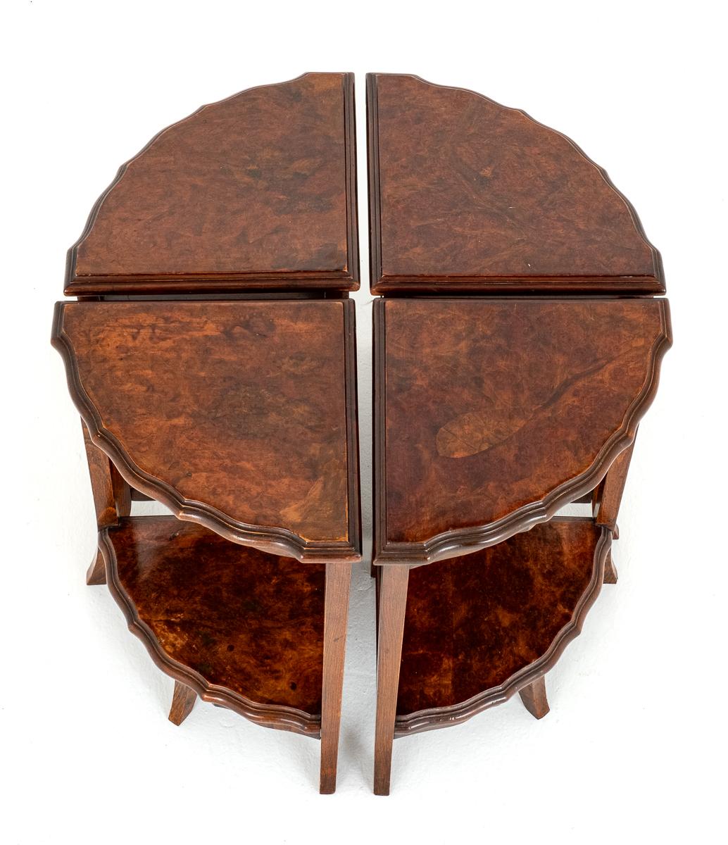 Walnut Nest of Tables