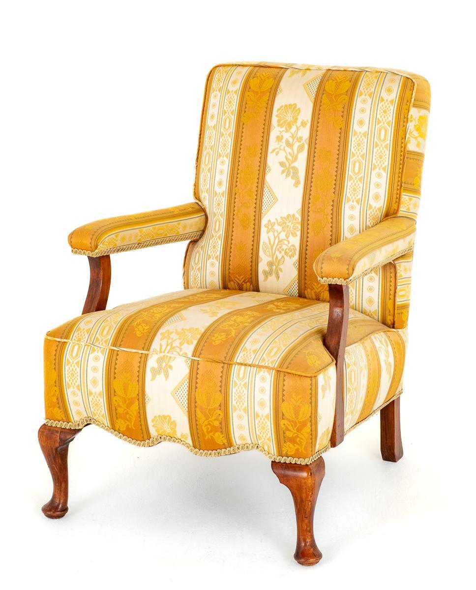 Queen Anne Style Arm Chair