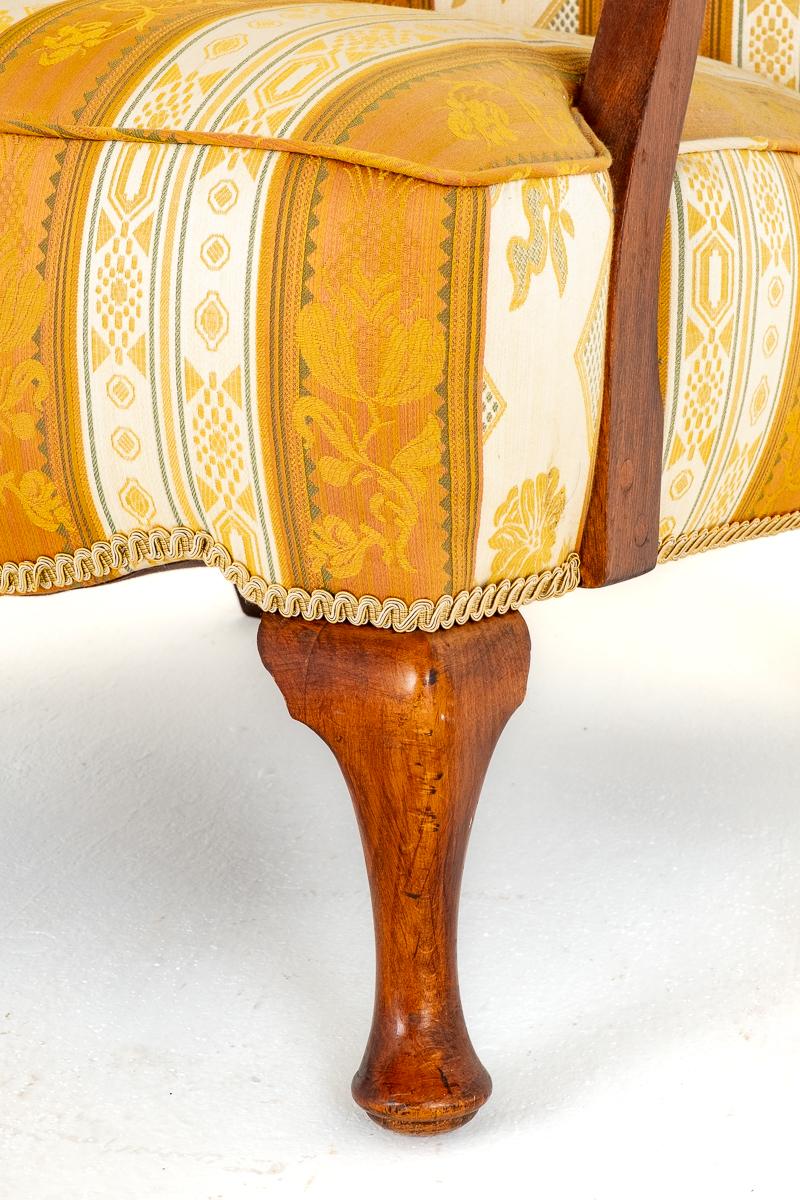 Queen Anne Style Arm Chair