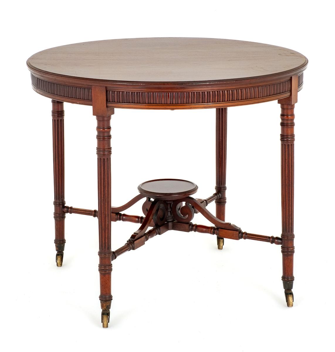 Impressive Mahogany Occasional Table