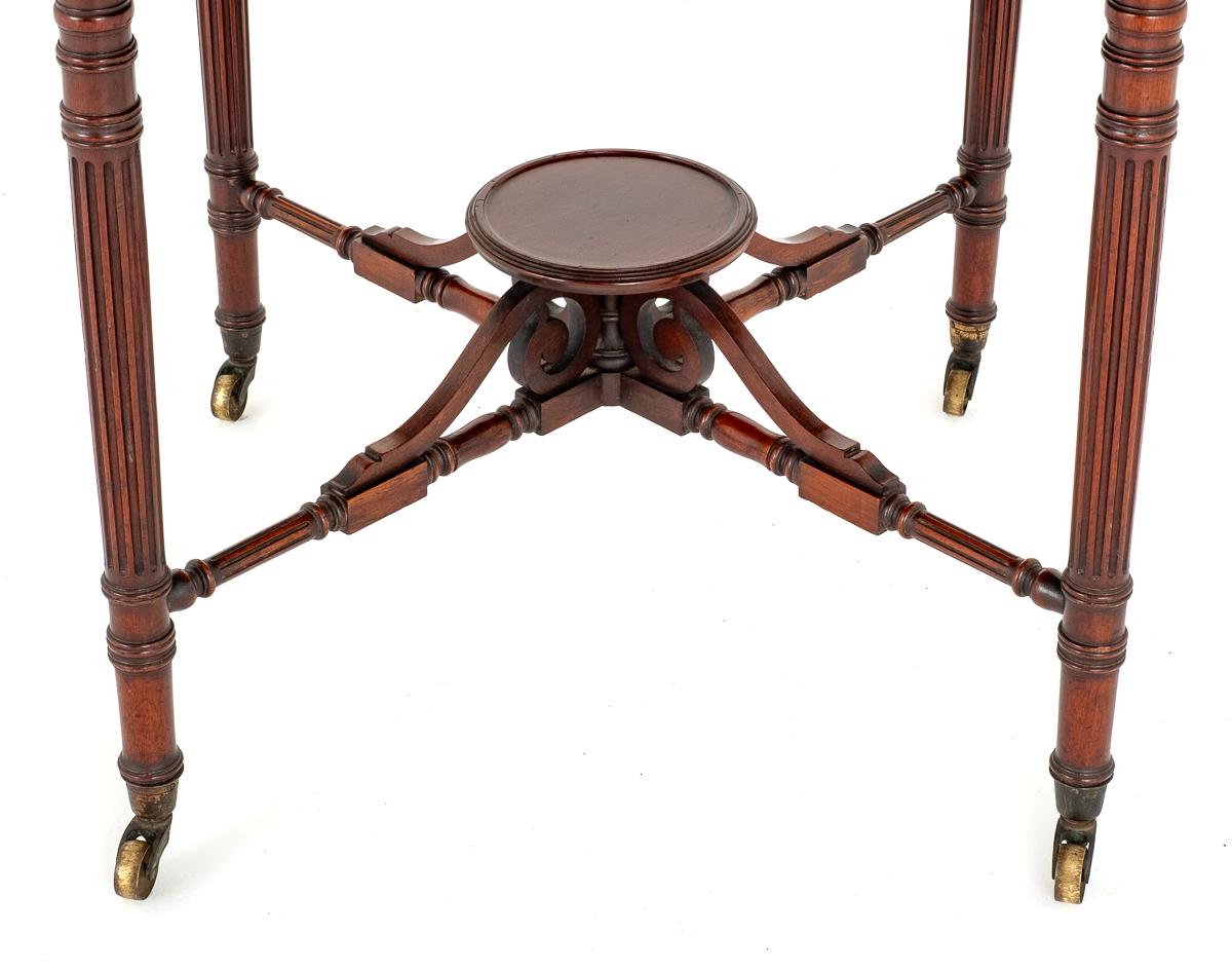 Impressive Mahogany Occasional Table