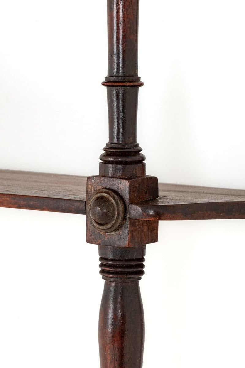 Regency Mahogany Wall Rack