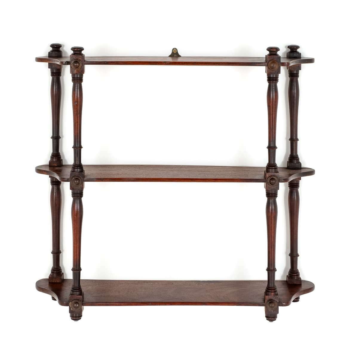Regency Mahogany Wall Rack