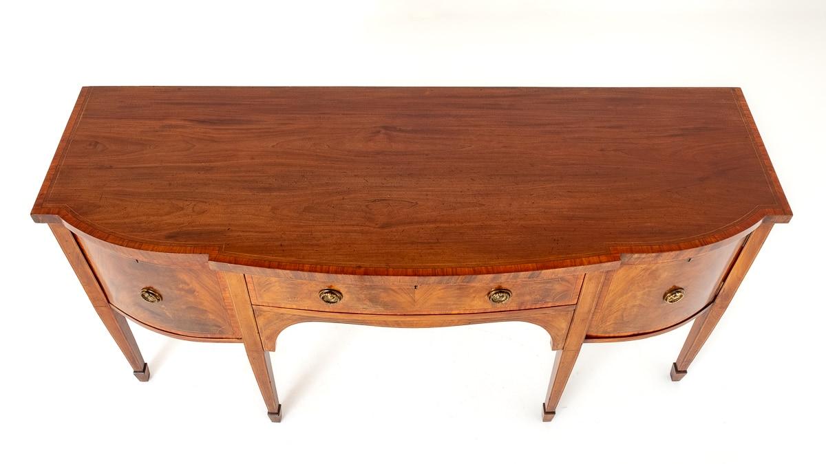 Regency Revival Mahogany Sideboard.
