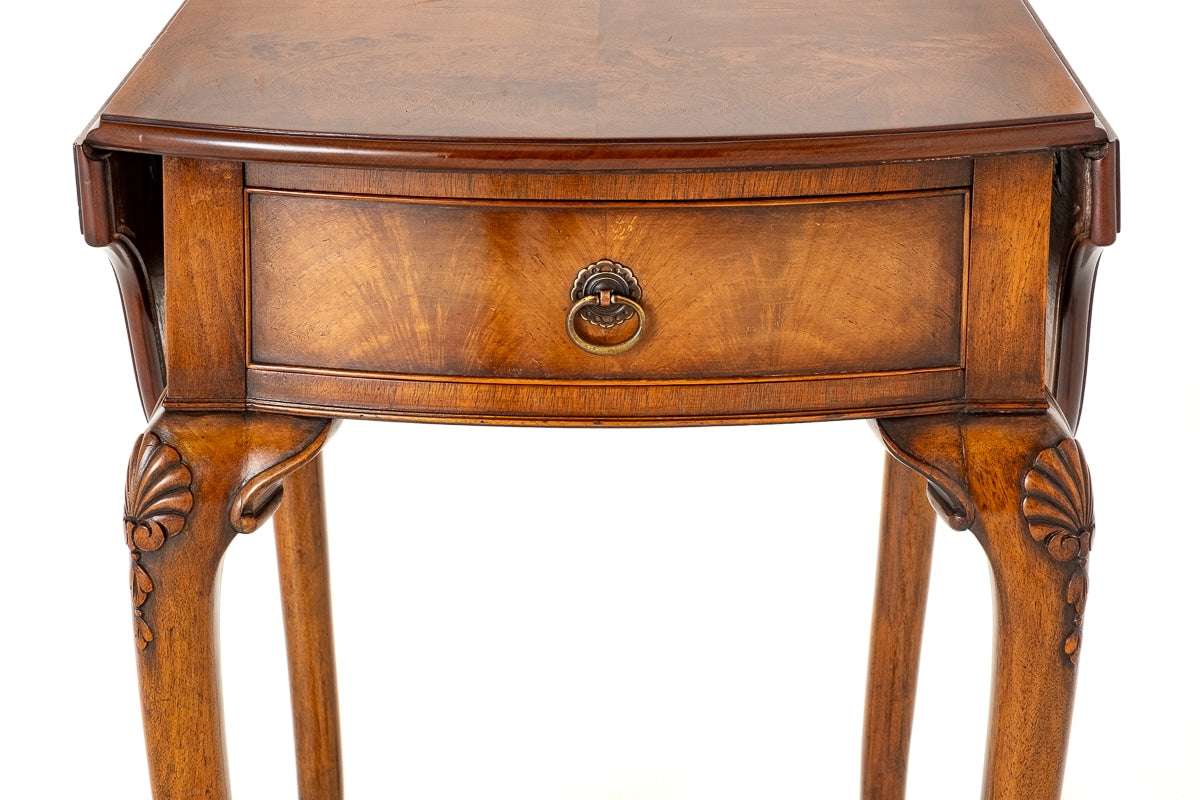 Queen Anne Stye Walnut Occasional Table