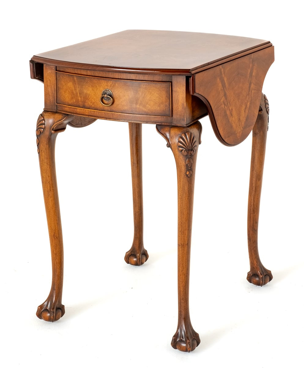 Queen Anne Stye Walnut Occasional Table