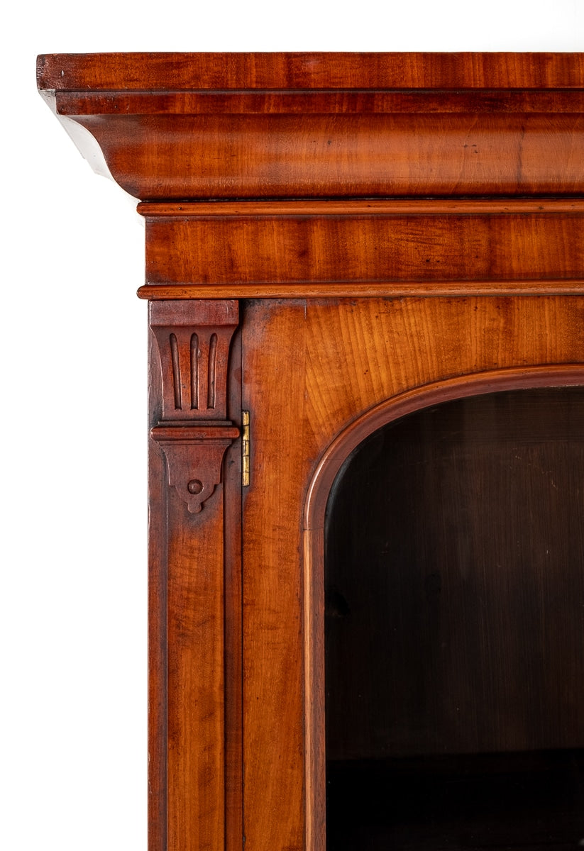 Victorian Mahogany Cylinder Bookcase