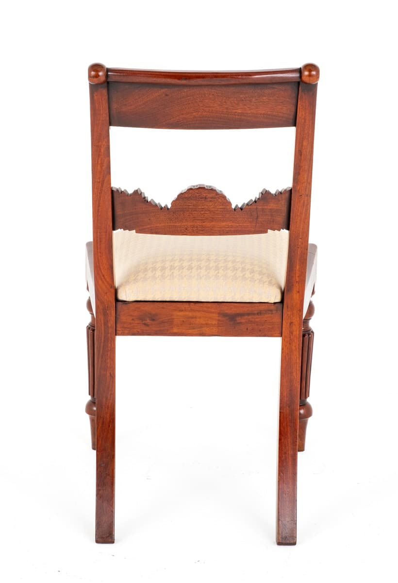 Set of 8 (6 + 2) Regency Period Mahogany Dining Chairs