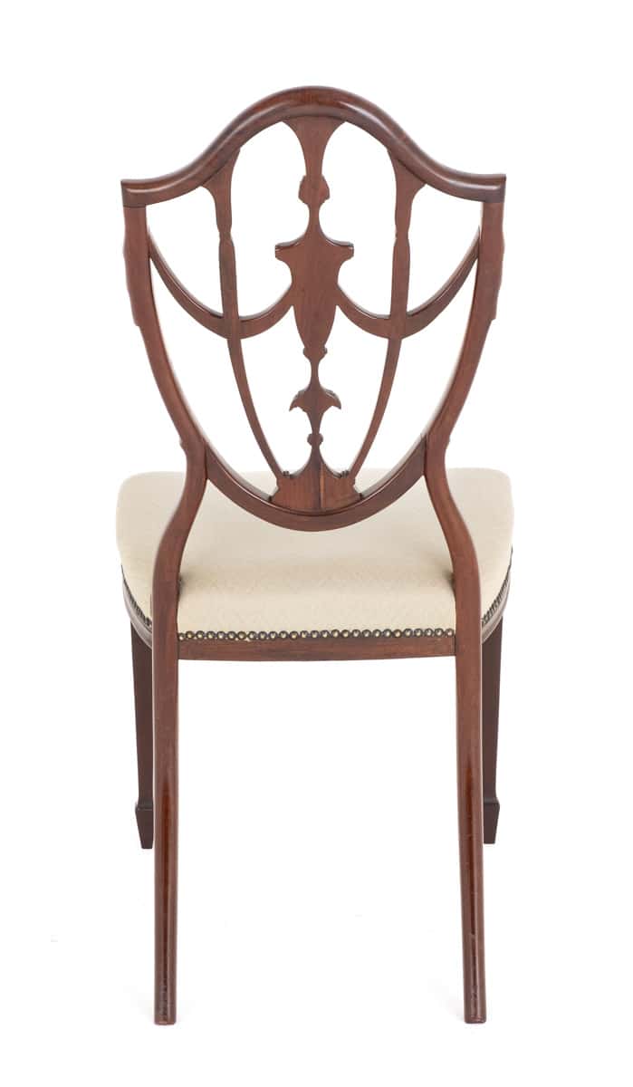 Hepplewhite Revival Mahogany Side Chair