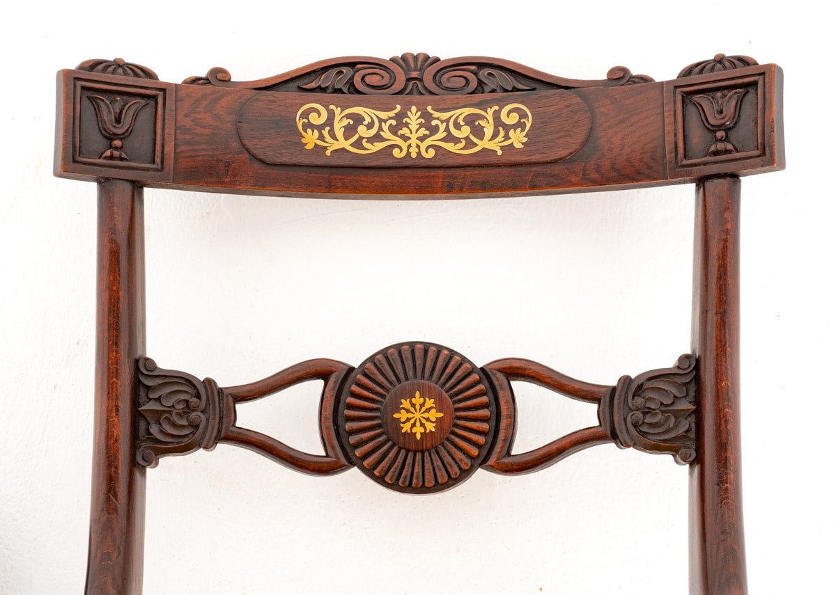 Set of 6 Regency Period Rosewood Dining Chairs
