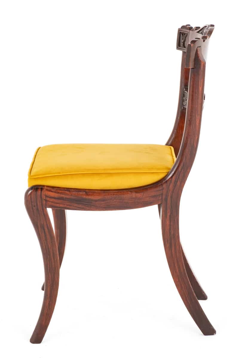 Set of 6 Regency Period Rosewood Dining Chairs