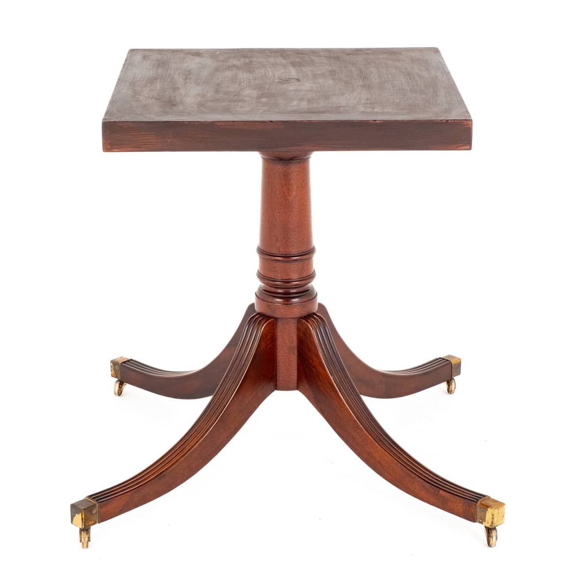 Regency Revival Mahogany Circular Dining Table