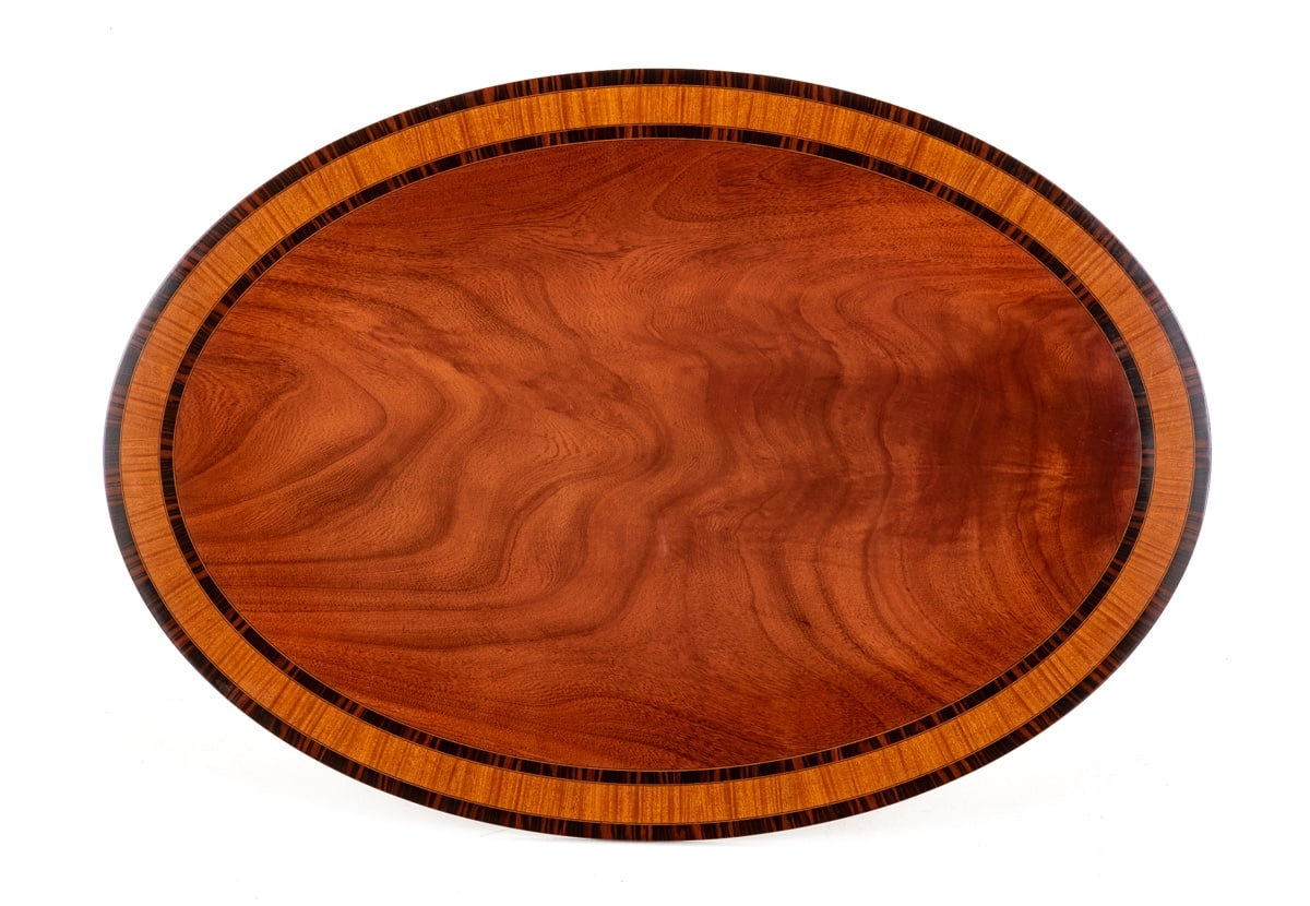 Mahogany Regency Style Coffee Table