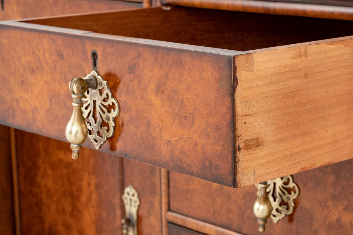 Walnut Queen Anne Style “Gillows” Desk