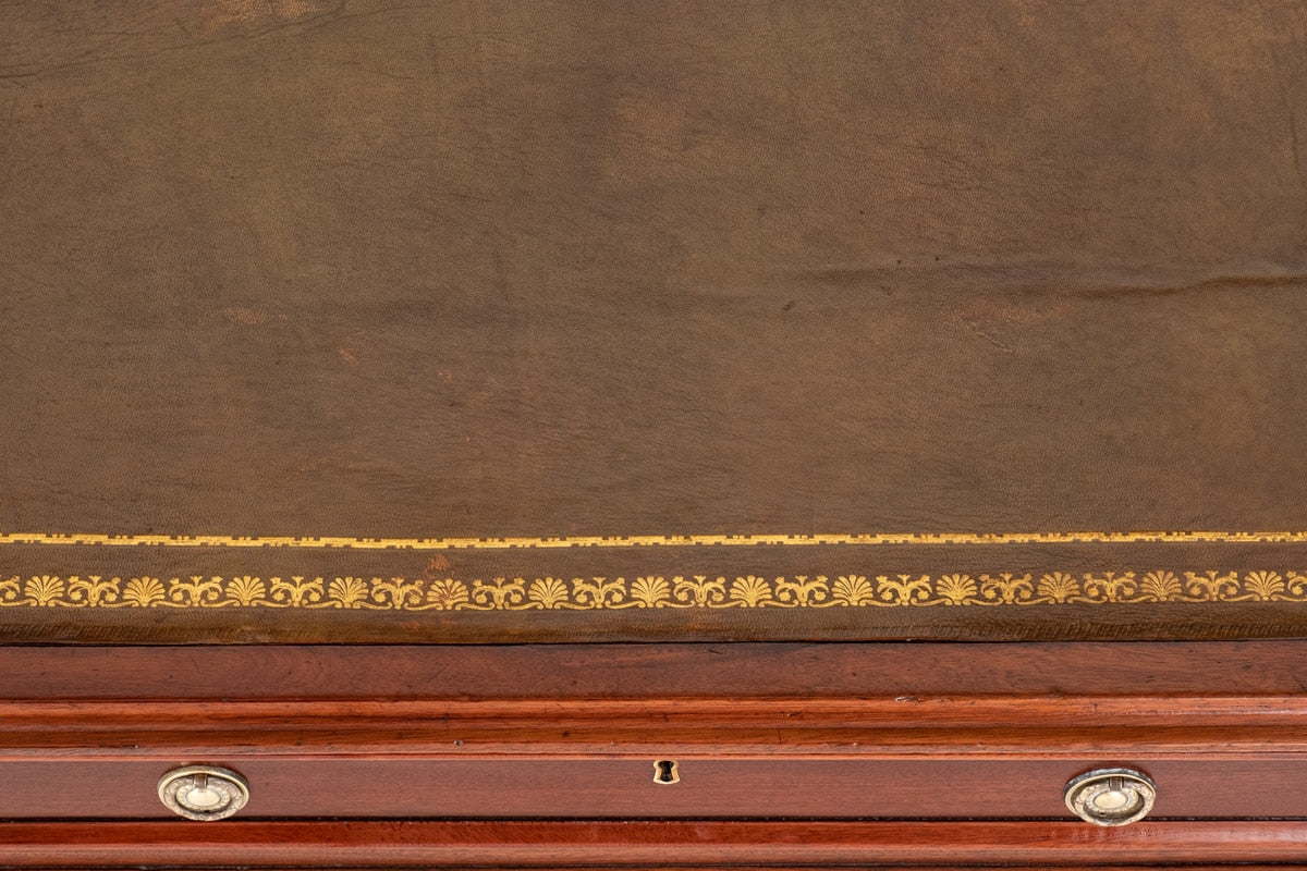 Victorian Mahogany Partners Desk