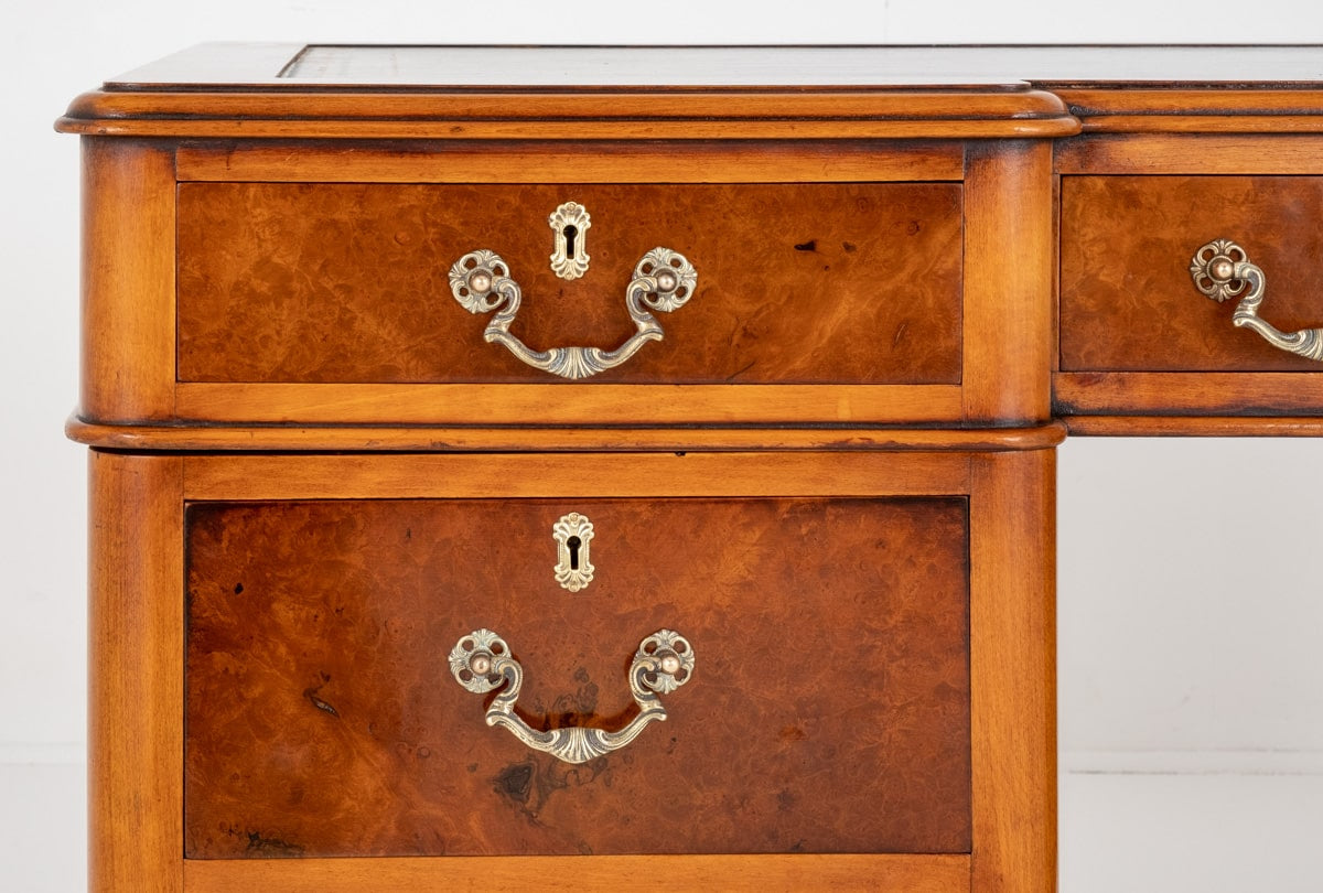 Walnut Pedestal Desk
