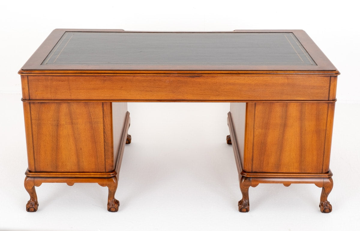 Walnut Pedestal Desk