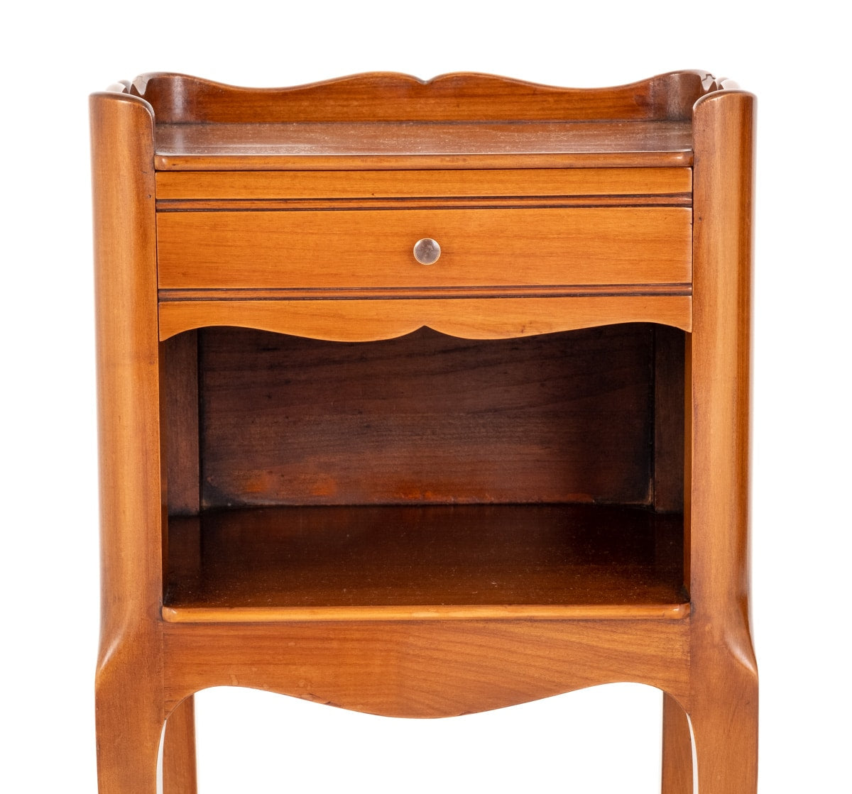 Pair of French Walnut Bedside Cabinets