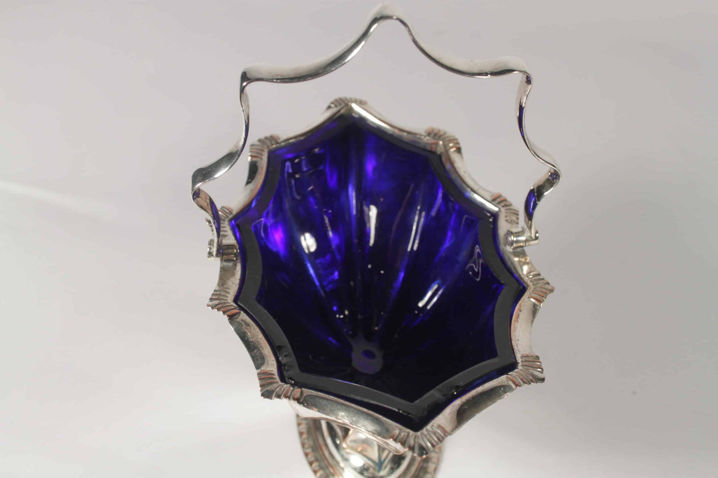 Classical Shaped Silver Plate Bon Bon Dish