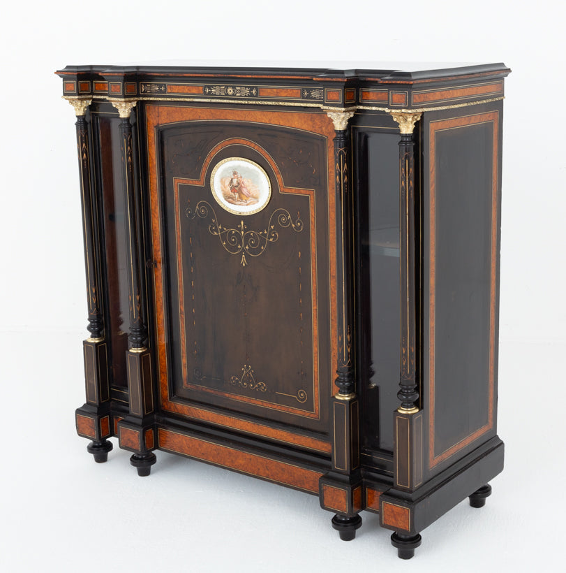 Georgian Style Cherry Extending Dining Table