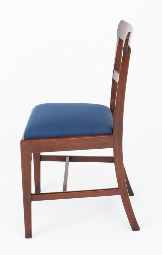 Set of 6 Mahogany Georgian Dining Chairs