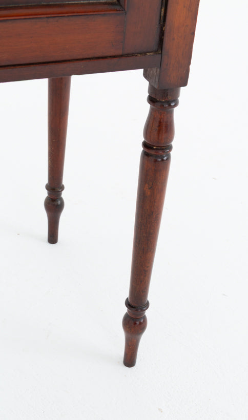 Regency Mahogany Bedside Cabinet