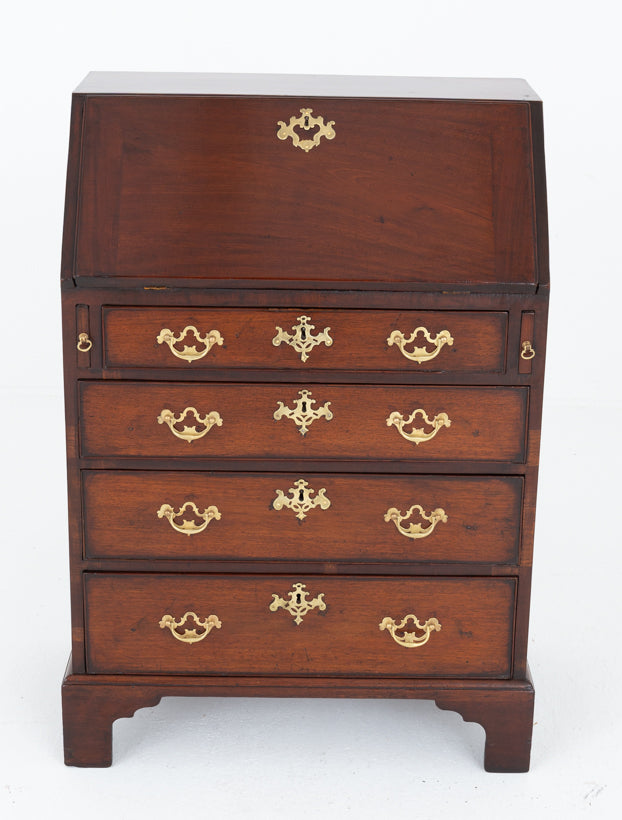 Georgian Mahogany Bureau of Small Proportions