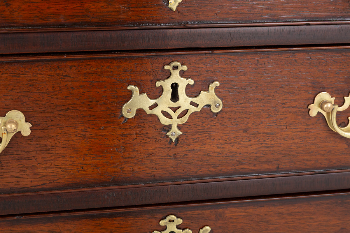 Georgian Mahogany Bureau of Small Proportions